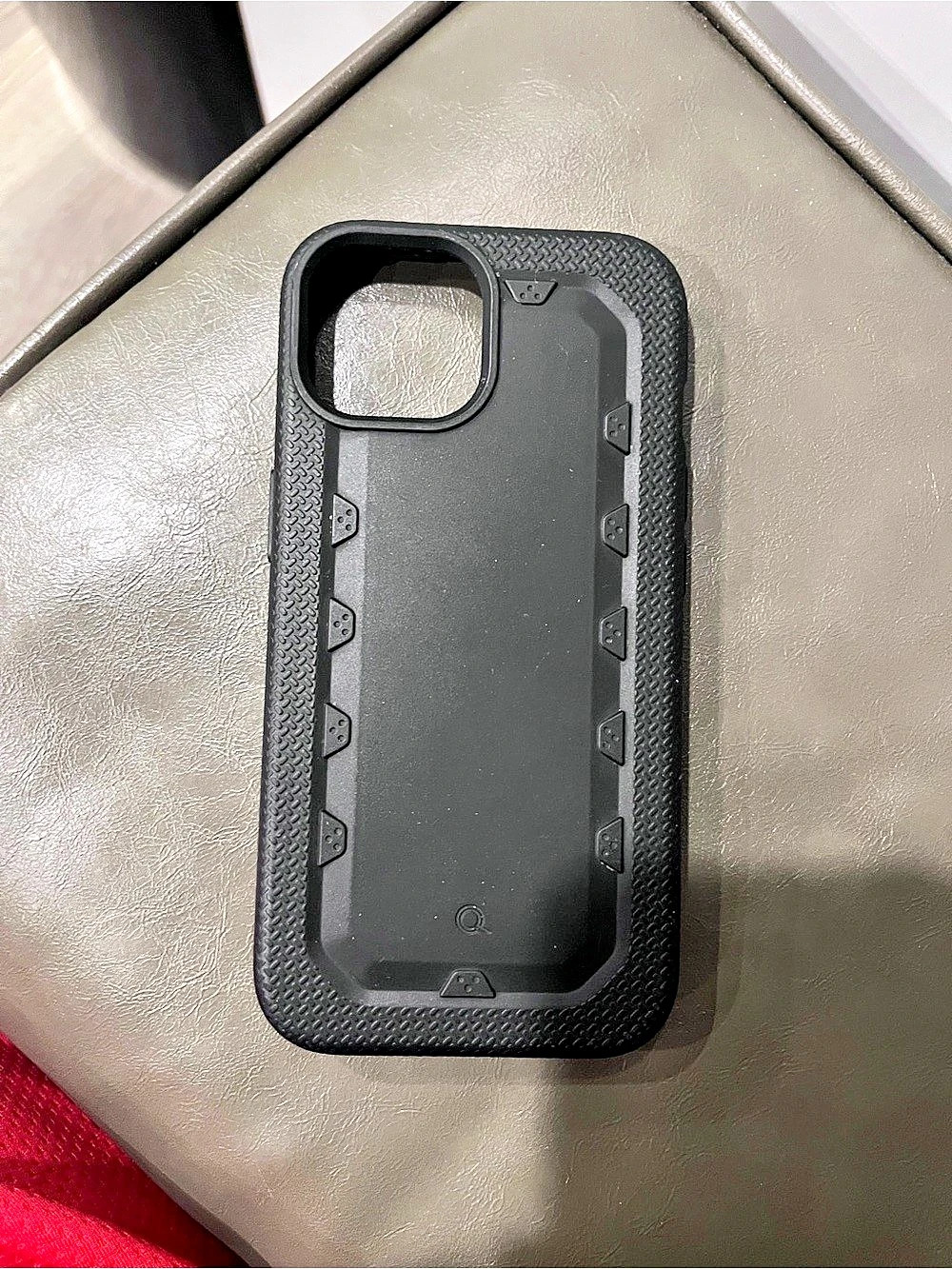 Qskinz Qcaze Hybrid Case Black Protective Phone Case